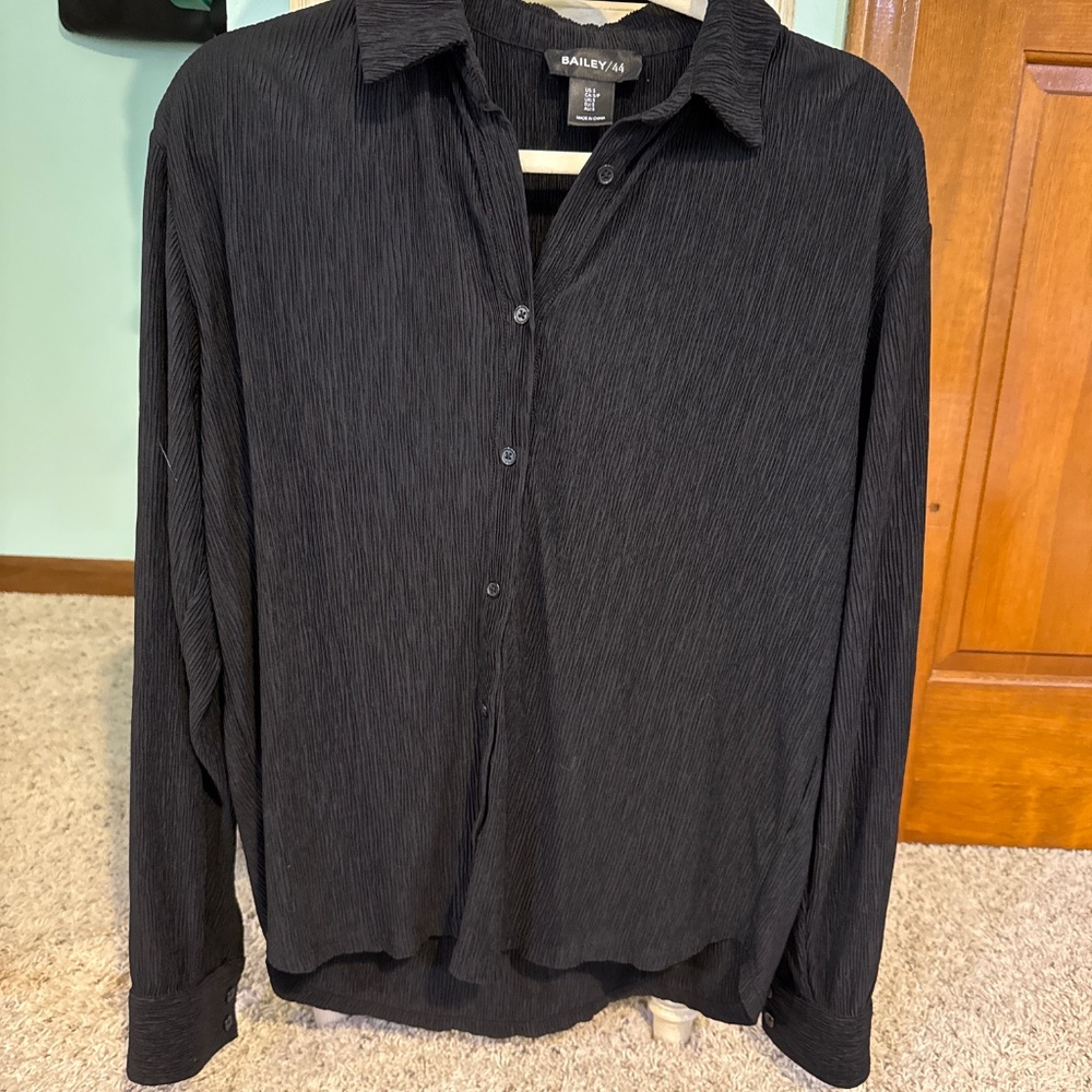 Bailey 44 Button Down Blouse (Oversized) - image 3